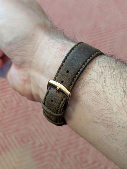 Andrew B.'s watch with a Fitwell buckle