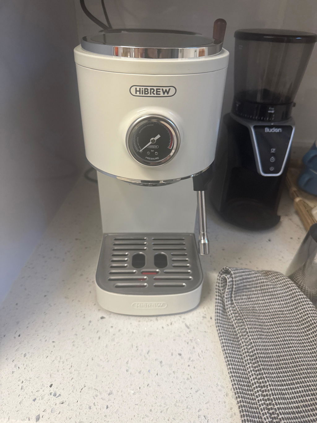 HiBREW H13 Dual Thermoblock Espresso Machine with Interactive Touchscreen