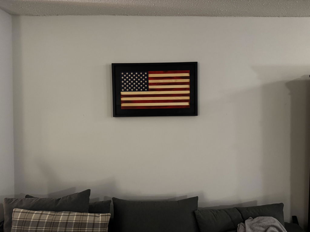 Liberty Series - Wooden American Flag