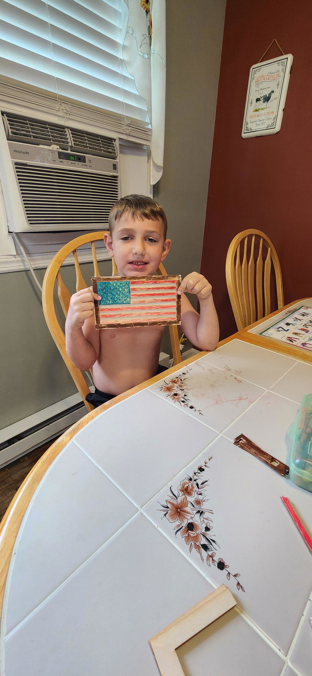 Kids American Flag Build Kit - 2 Pack