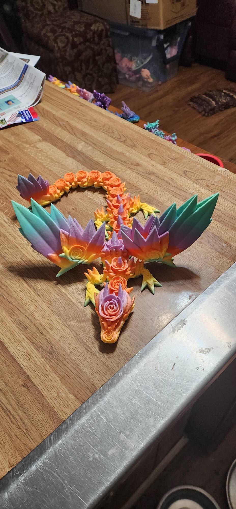 Flashforge PLA Silk+ Rainbow Filament