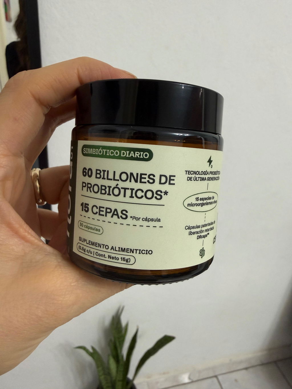 Simbiótico Diario - Probióticos 60B15S