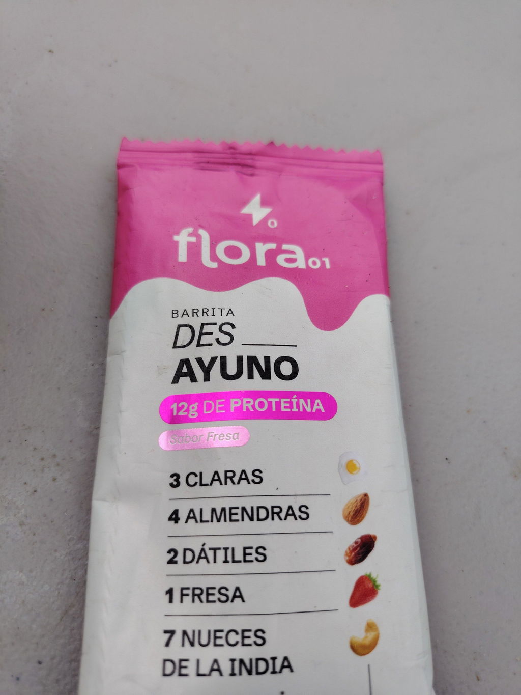 Barrita de proteína - Des_ Ayuno