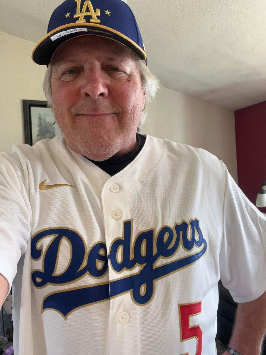 LAD "Gold Collection" Premier Limited Jersey - 9X World Series Champions - All Stitched