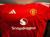 Manchester United Home Football Shirt 2024/25 — Fan Replica | Free UK Delivery