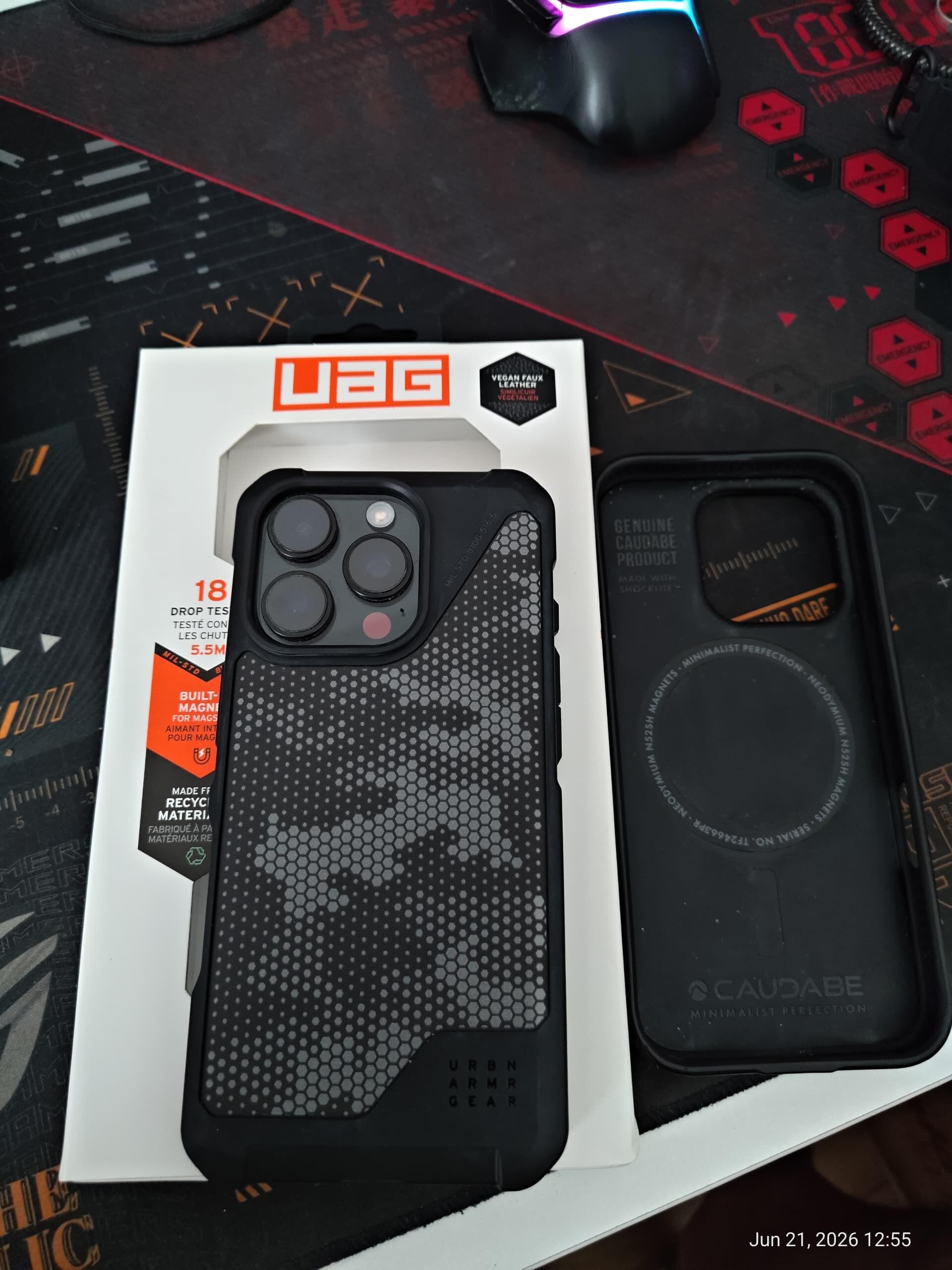 UAG Metropolis LT Magsafe for iPhone 16 Series- Magsafe Compatible.