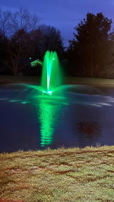 X-Large Pond Fountain by Fountain Tech, 14000 GPH Pump, 3 Displays