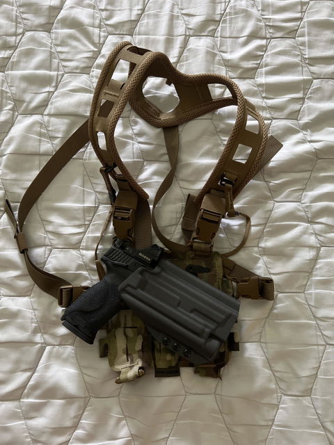 Smith & Wesson M&P 4.6" 10MM M2.0 & TLR-1 HL-X Duty & Competition Holster