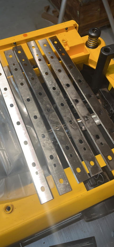 Planer Blades for DeWalt DW734 Planer, 12-1/2-Inch (DW7342) - 2 Set(6PCS)