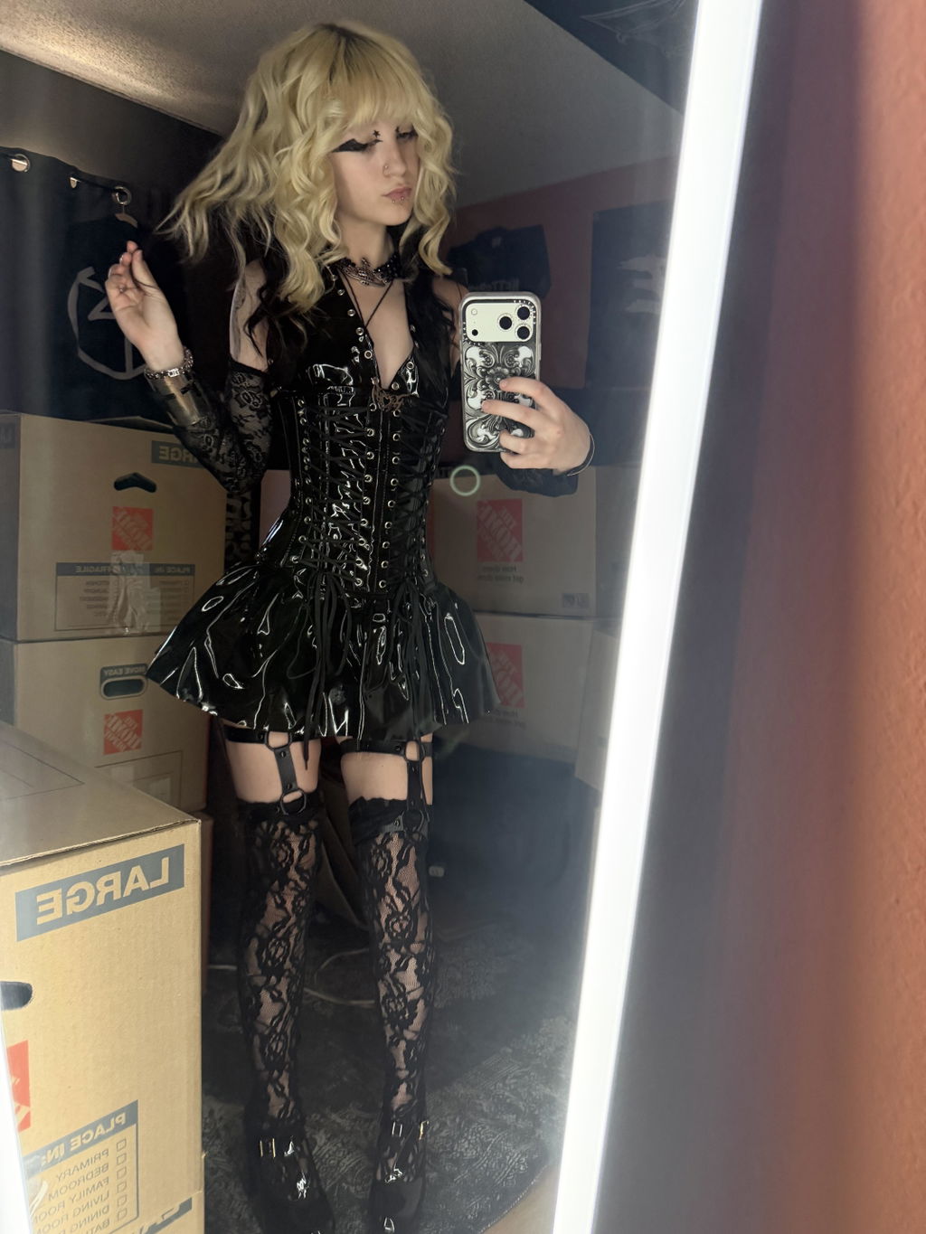 MISA MINI DRESS (STEEL-BONED) - PREORDER