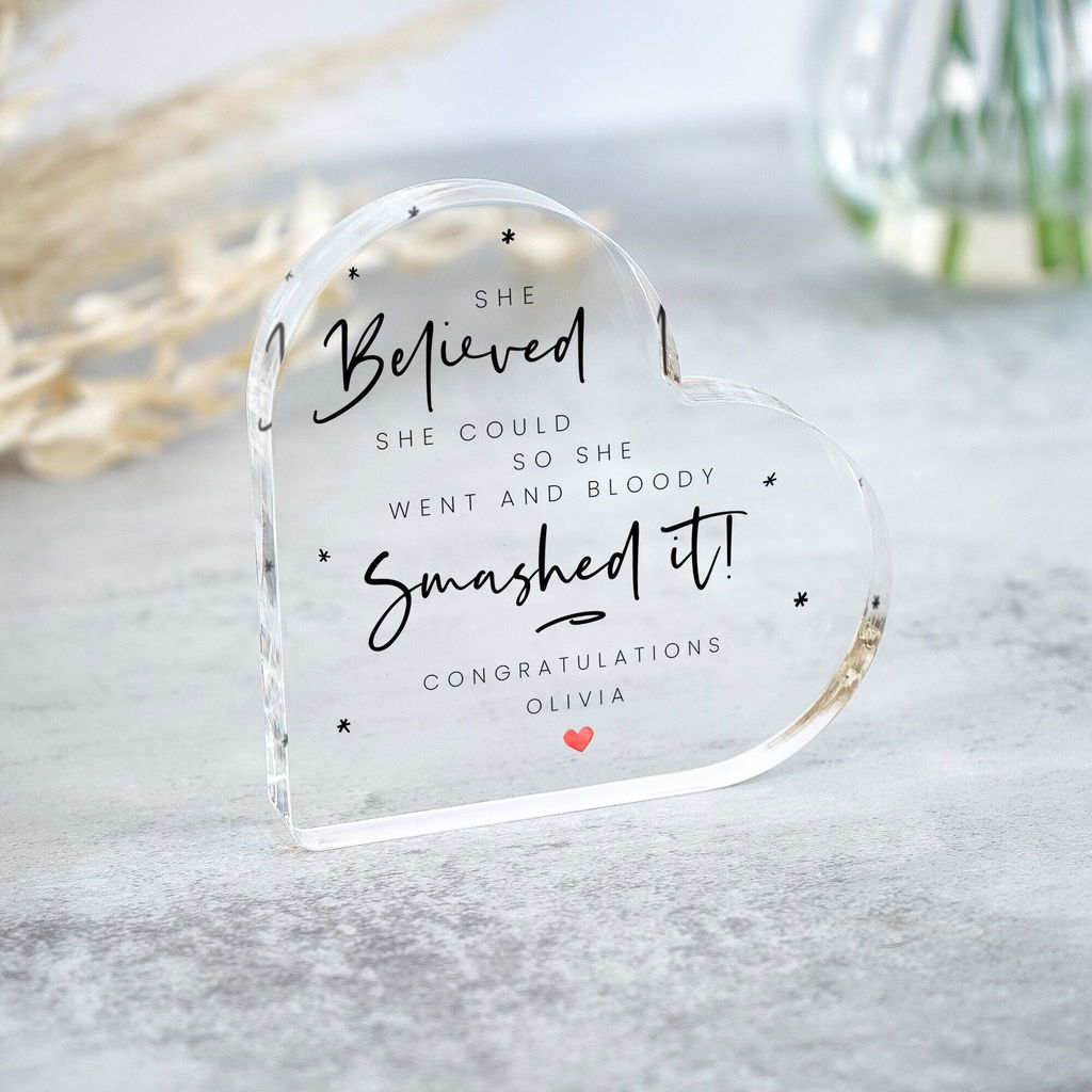 Personalised Congratulations Gift Graduation Plaque