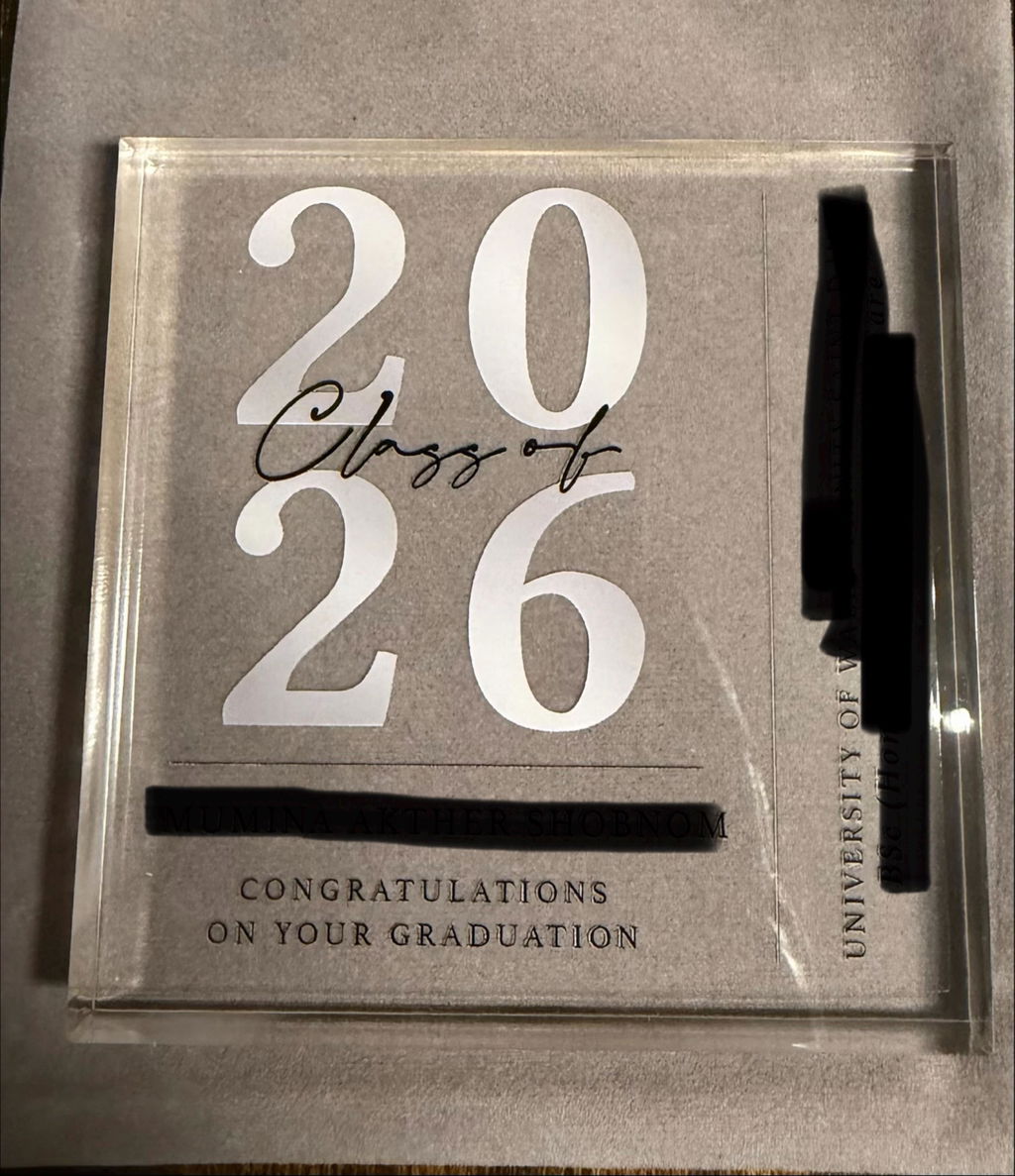 Personalised Class of 2026 Graduation Gift