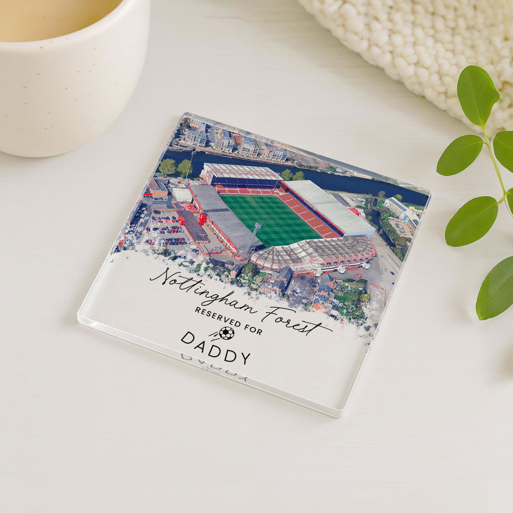 Personalised Nottingham Forest City Ground Stadium Coaster