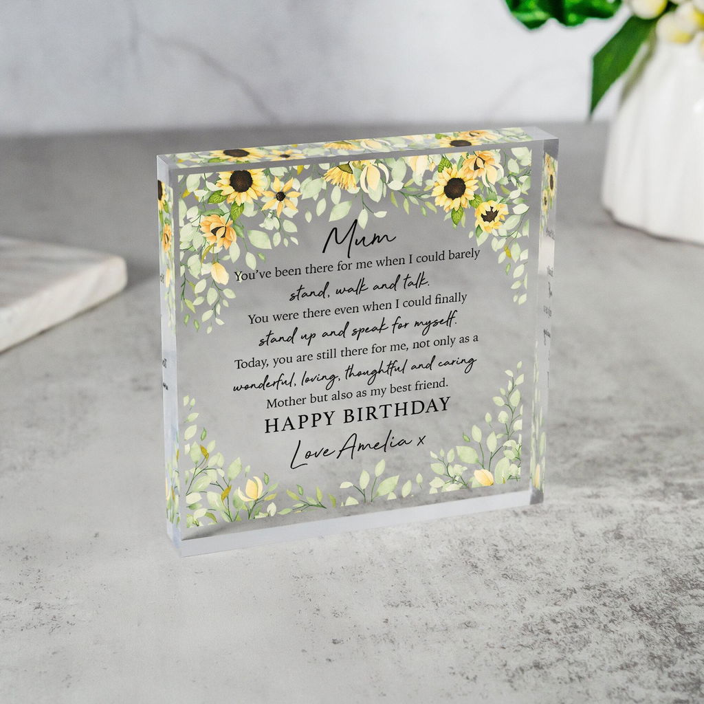 Personalised Birthday Ornament for Mum