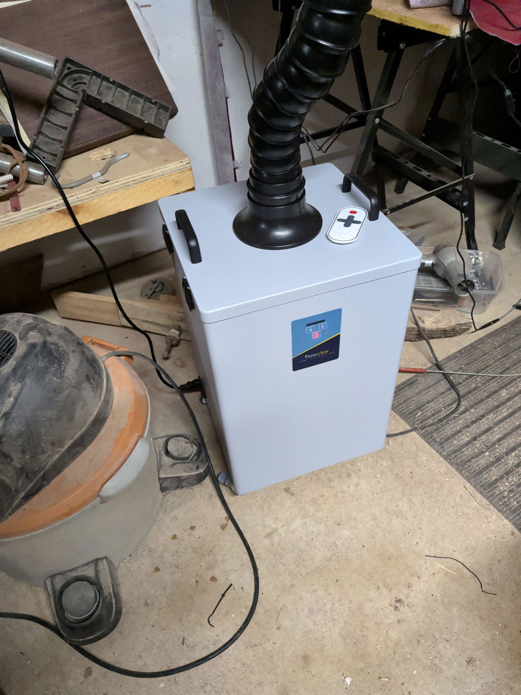 Fumeclear® FC-2004 Fume Extractor for Laser Engraver 30W to 70W