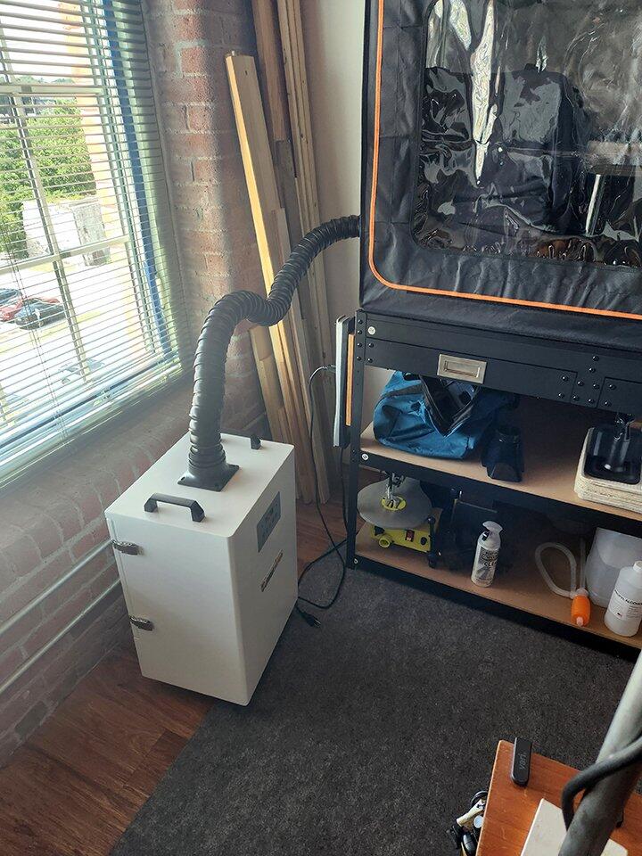 Fumeclear® FC-350 350W Laser Fume Extractor for Welding, Laser Engravers, Cutting