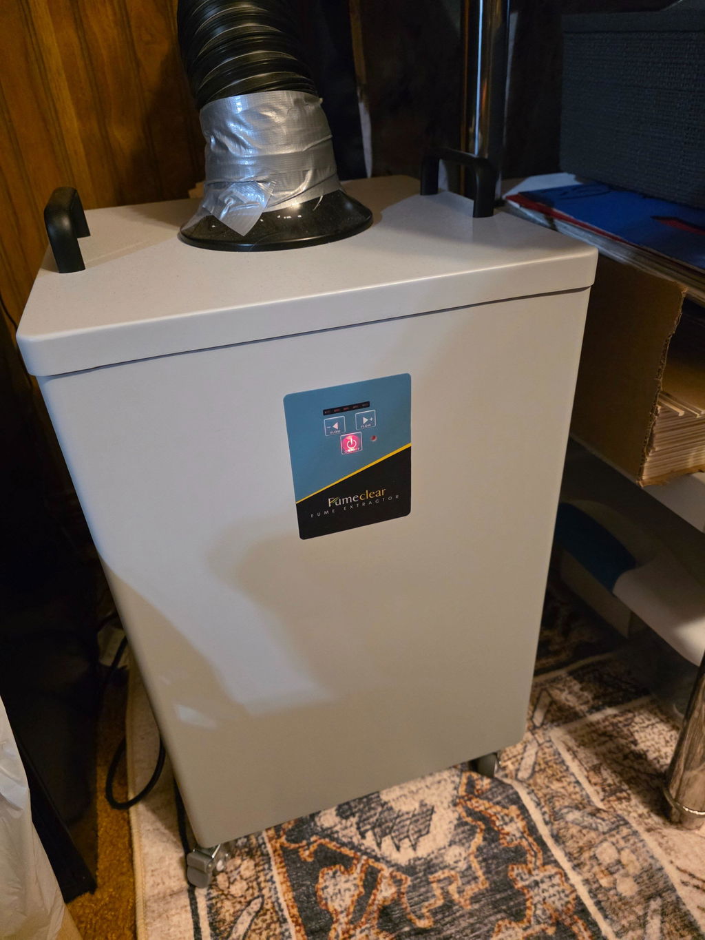Fumeclear® FC-2004 Fume Extractor for Laser Engraver 30W to 70W