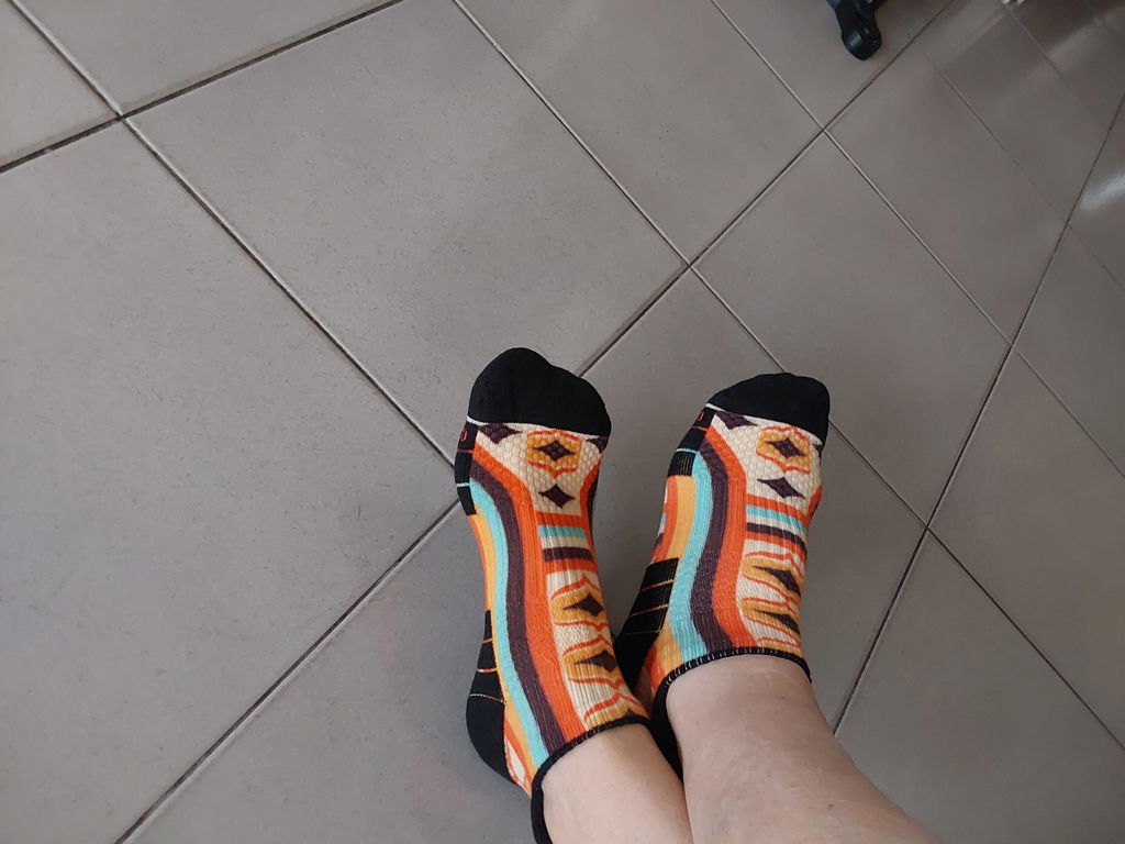 Radical Retro Bamboo Ankle Compression Socks