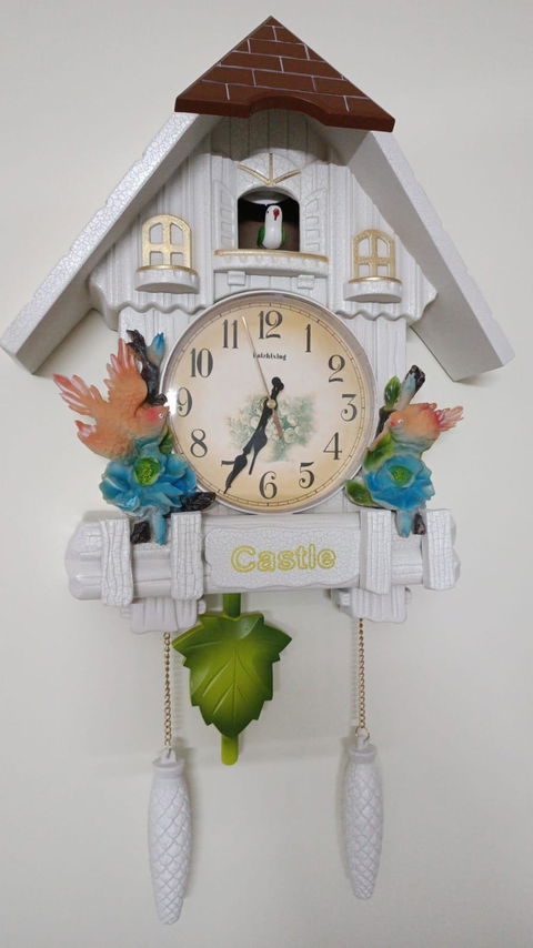 FunkyTradition Hanging Cuckoo Wall Clock for Home Office Decor and Gifts 70 CM Tall- FunkyDecors