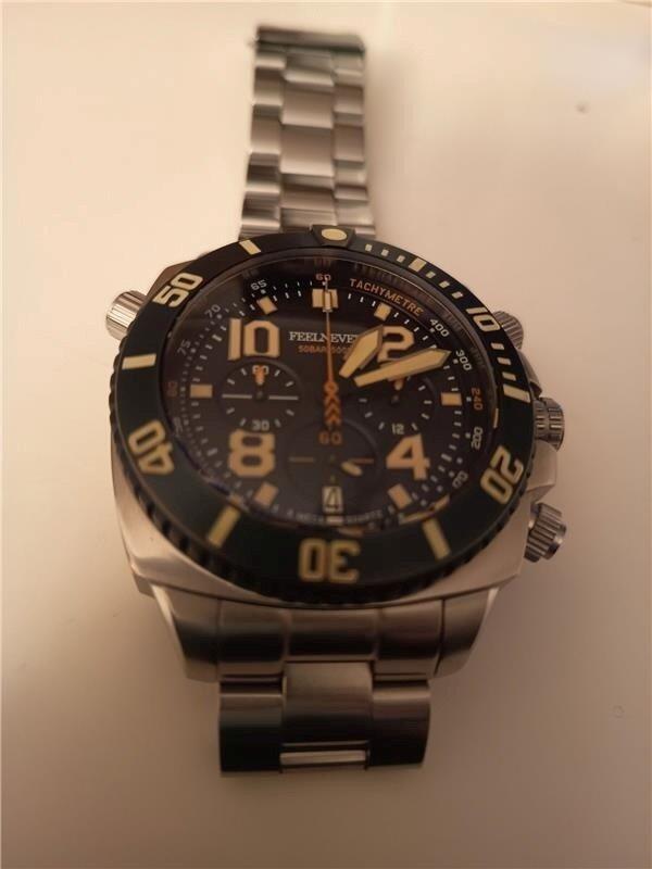 Owner photo on wrist