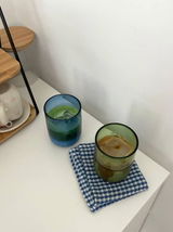Glass Tumblers - Blue