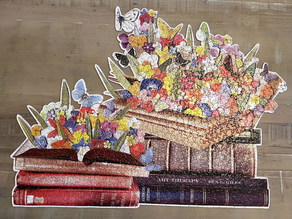 Ben Giles Blooming Books 750-Piece Puzzle | Galison