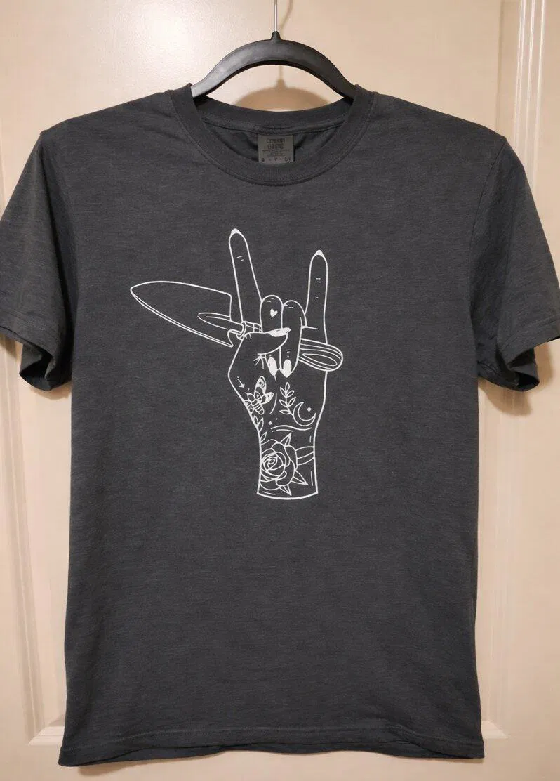 Gardening Rock T-shirt