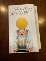 Baby Shower Game – Who Has the Dad Scratch-Off Cards | Fun Daddy Scratch-Off Baby Shower Activity