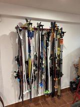 Ski and Snowboard Wall Rack - for up to 12 pairs of skis or 6 snowboards
