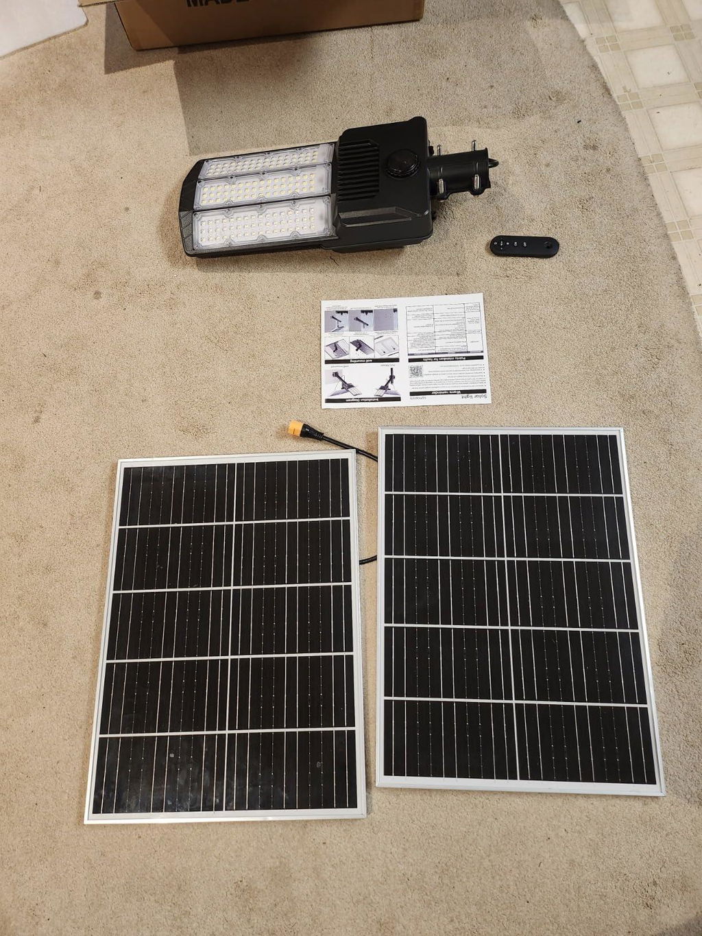 Gefolly SL-12000W Solar Street Lights Outdoor