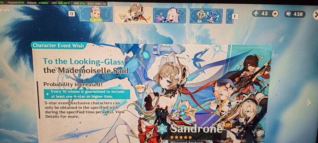 Genshin Impact Wishes Starter Account (Europe)