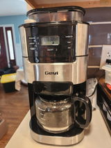 GEVI Programmable 10-Cup Grind & Brew Coffee Maker Machine with Built-in Grinder DCMB0