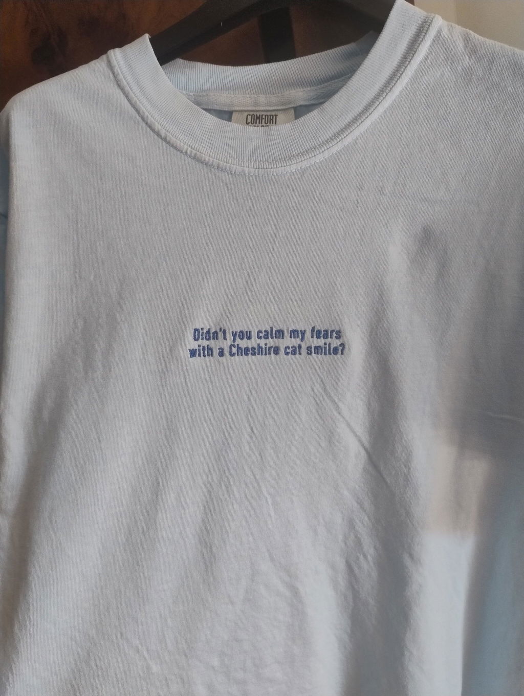 CUSTOM Your Text Embroidered Classic T-Shirt