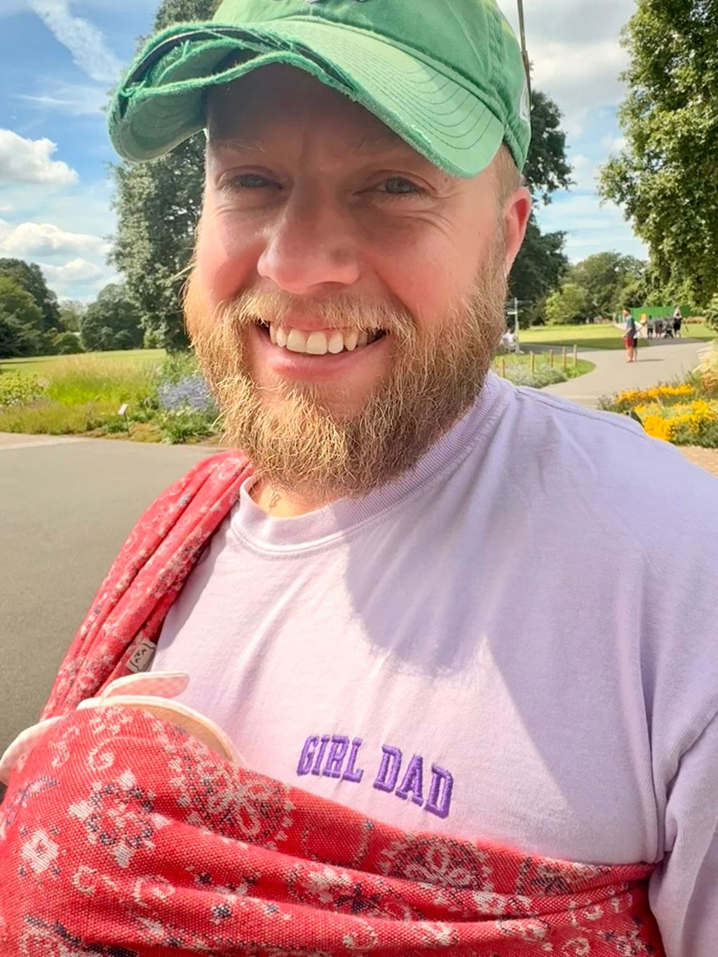 Girl Dad Embroidered Classic T-Shirt
