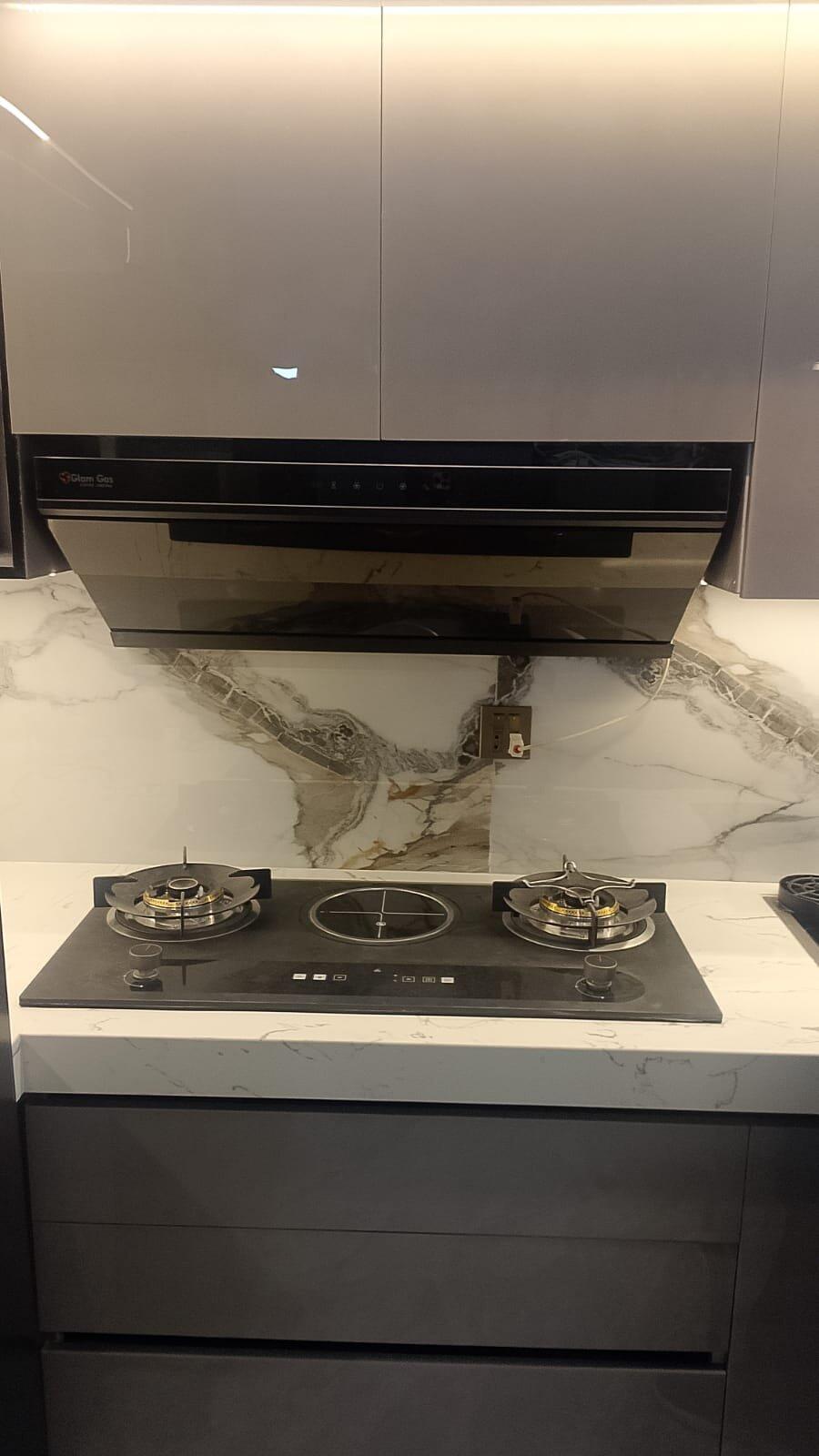 Glam Gas Range Hood | Strom | Slim Hood | Kitchen Hood | Chimney