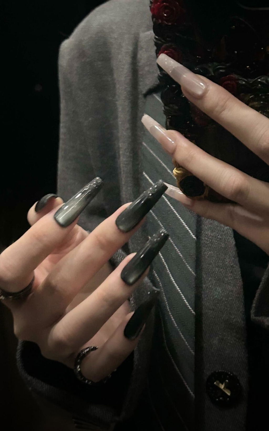 Swan Lake – Bridal French Press-On Nails