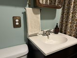 Hand Forged Open Side Hand Towel Holder