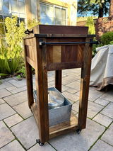Hand Forged Steel Towel / Cloth Rack / Rod