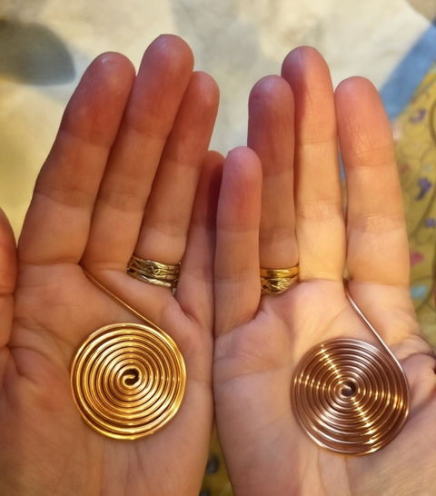 Copper Grounding Spiral