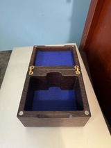 Personalized Hardwood Commander Deck Box