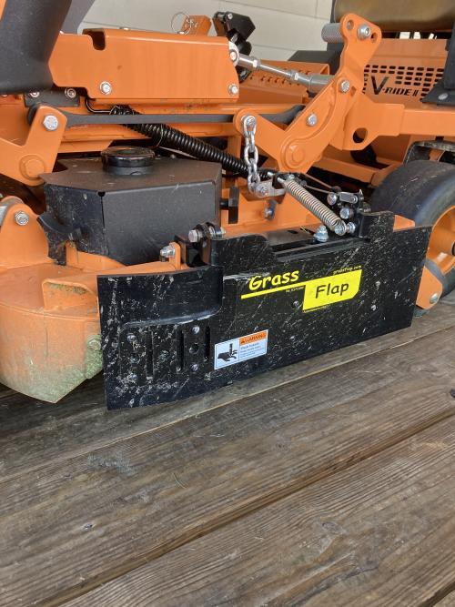 41P70-5L-A1 GrassFlap® brand chute blocker with Plastic Blocker Plate