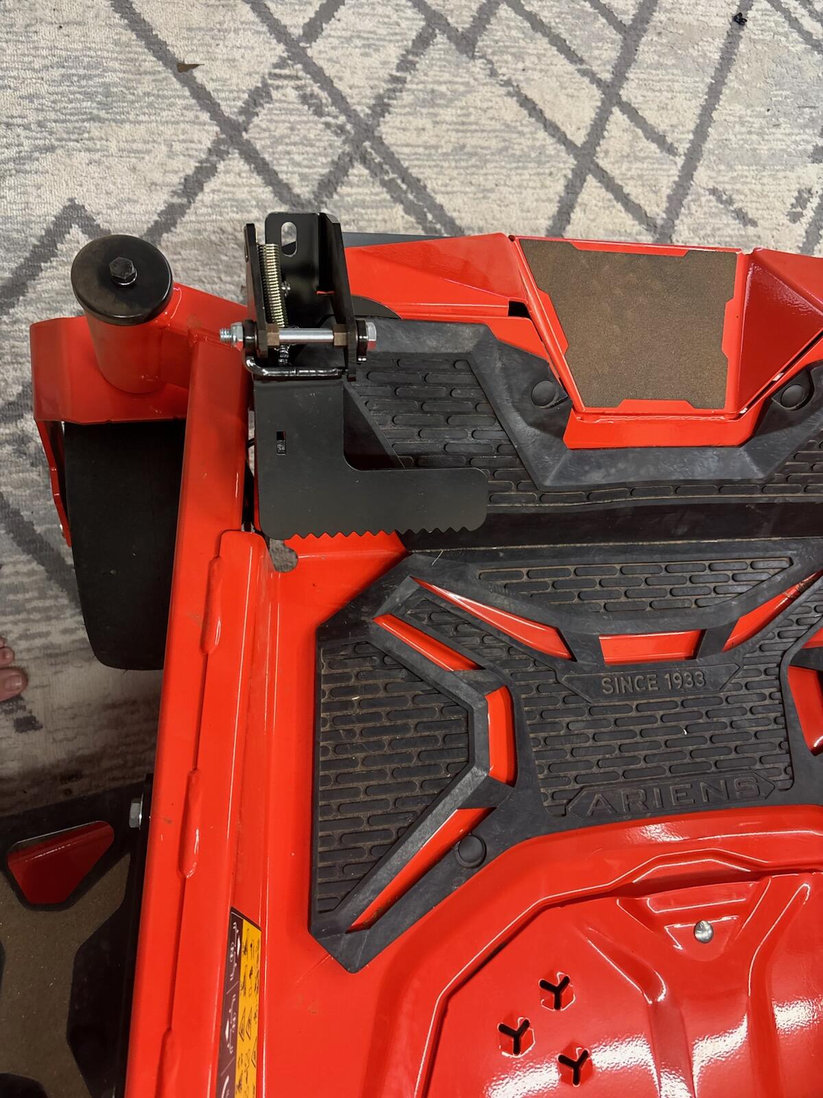 41P50-5L-A44 GrassFlap® brand chute blocker with 5L Pedal Includes Dec