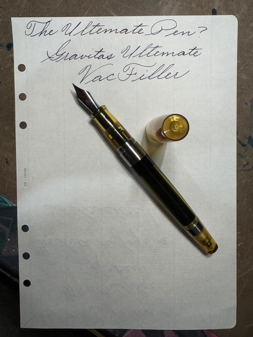 Gravitas - Ultemate Vac ULTEM – Gravitas Pens