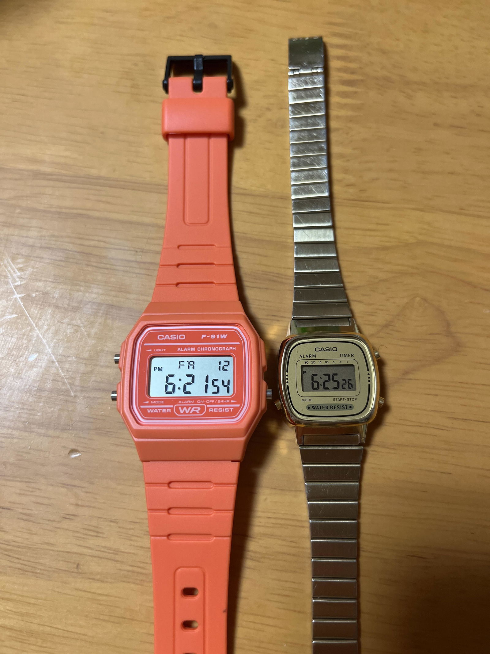 CASIO カシオ 【生産完了】<bc>F-91WC メンズ 腕時計 日常生活用防水