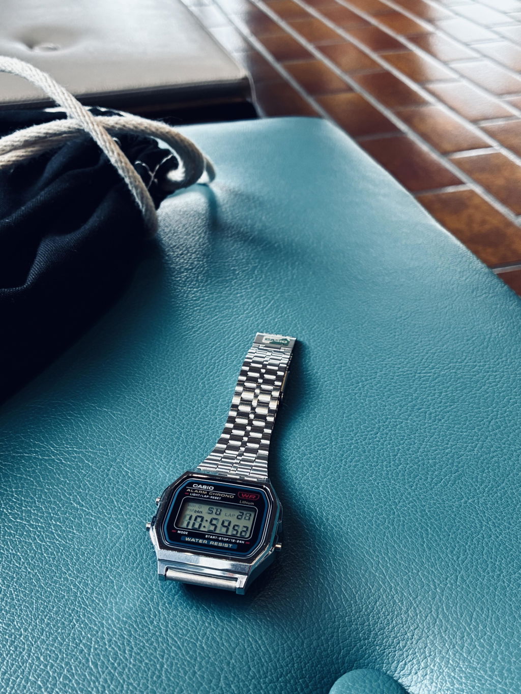 CASIO カシオ A159WA-N1 メンズ 腕時計 日常生活用防水 10年保証