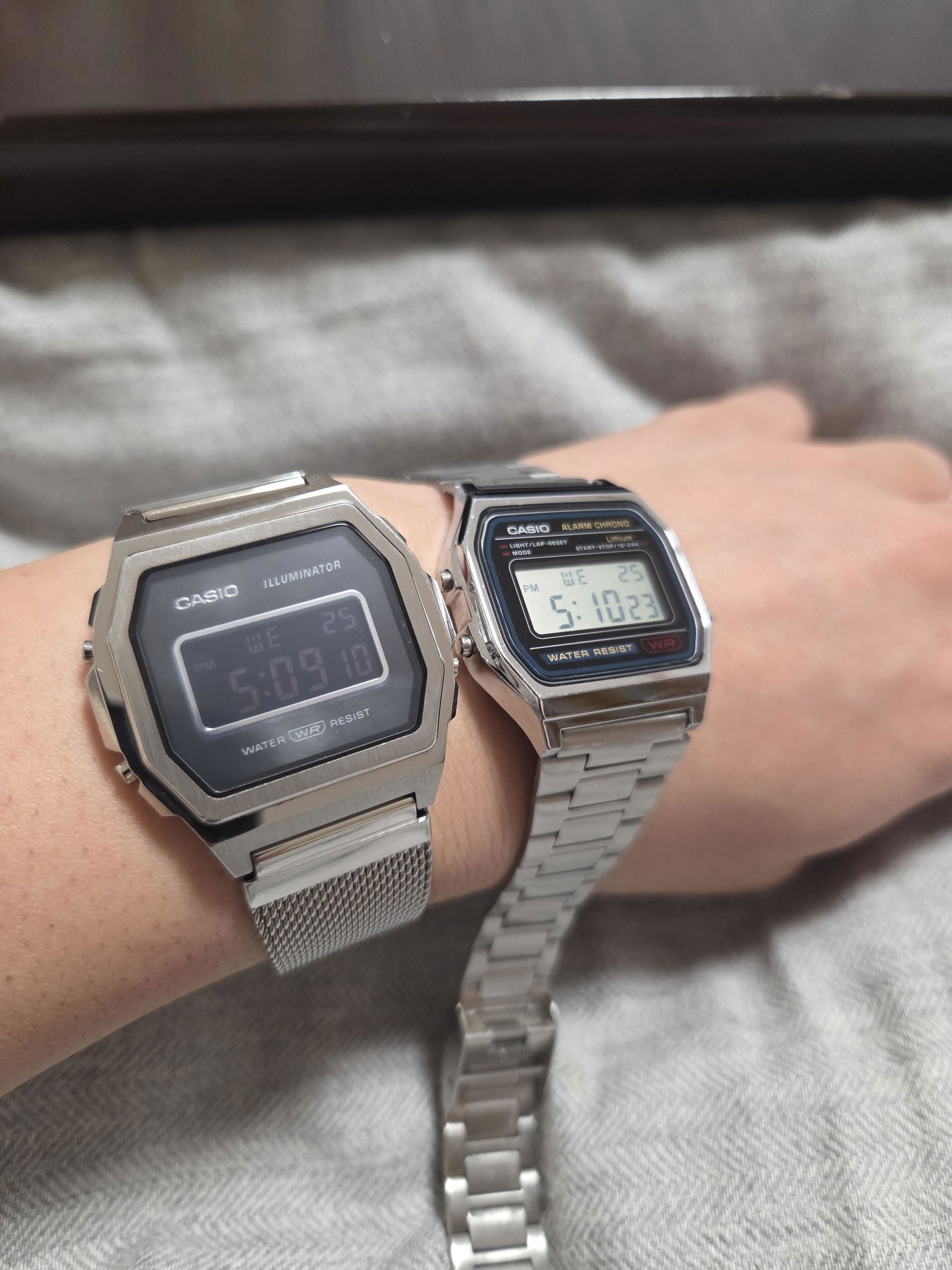 CASIO カシオ A1000M-1B メンズ 腕時計 日常生活用防水 10年保証