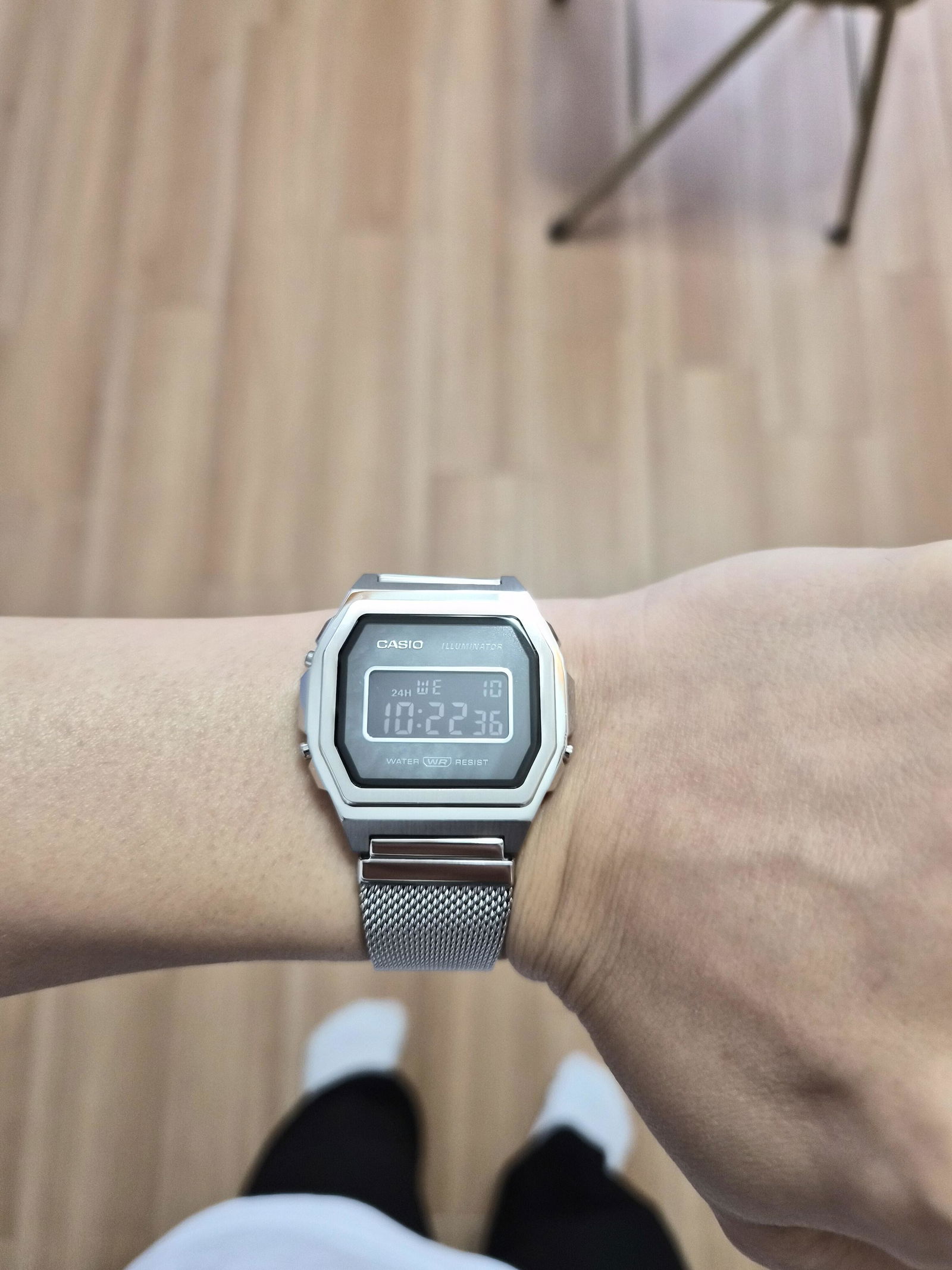 CASIO カシオ A1000M-1B メンズ 腕時計 日常生活用防水 10年保証