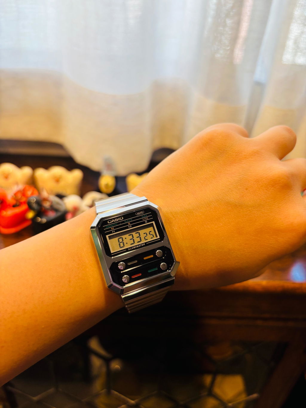 CASIO カシオ A100WE メンズ 腕時計 日常生活用防水 10年保証