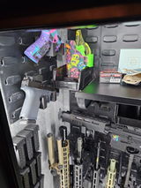 Universal Pistol Mount - Cradle Version for SecureIt / Akro-Mils | Handgun Holder Storage Rack