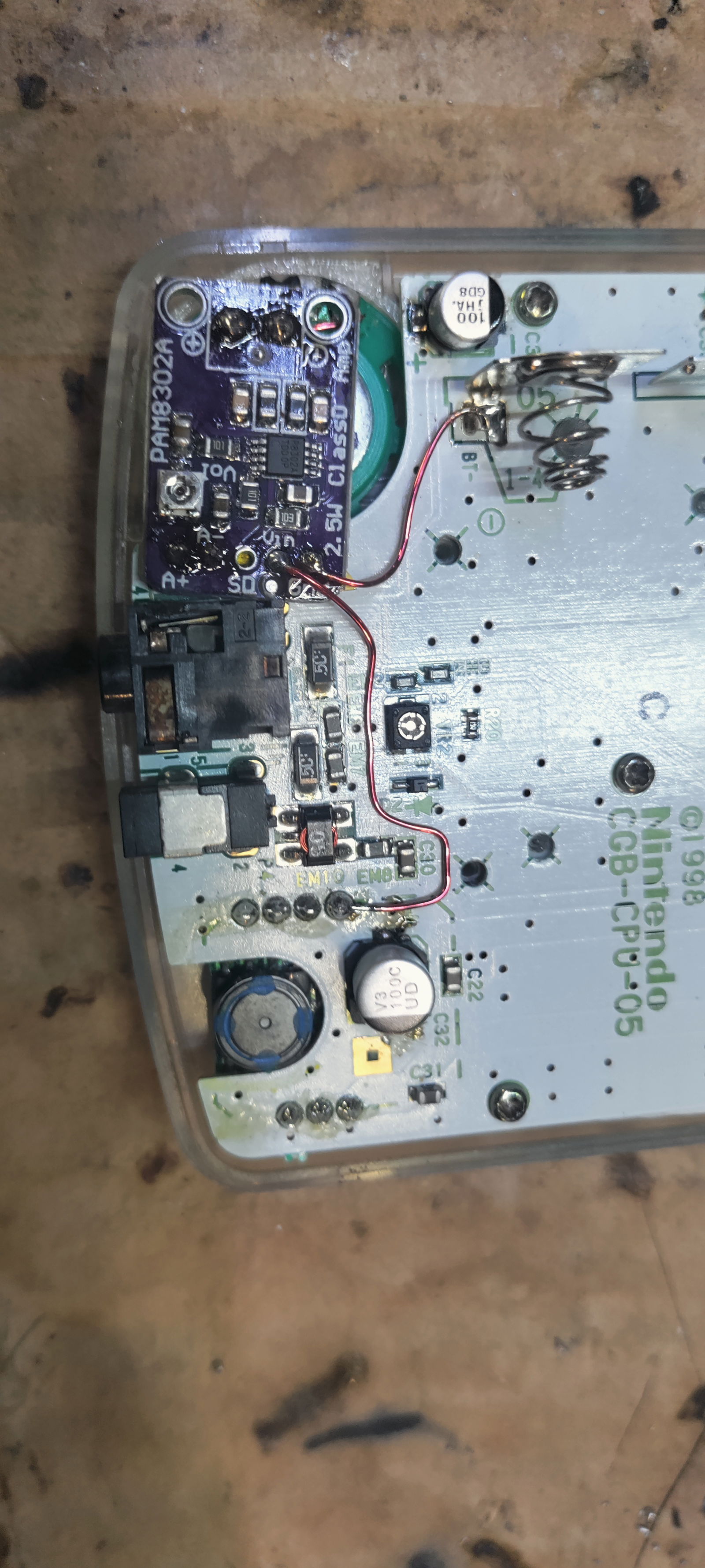 Game Boy Amp PAM8302A, PAM8403 | Audio Amplifier - Hand Held Legend